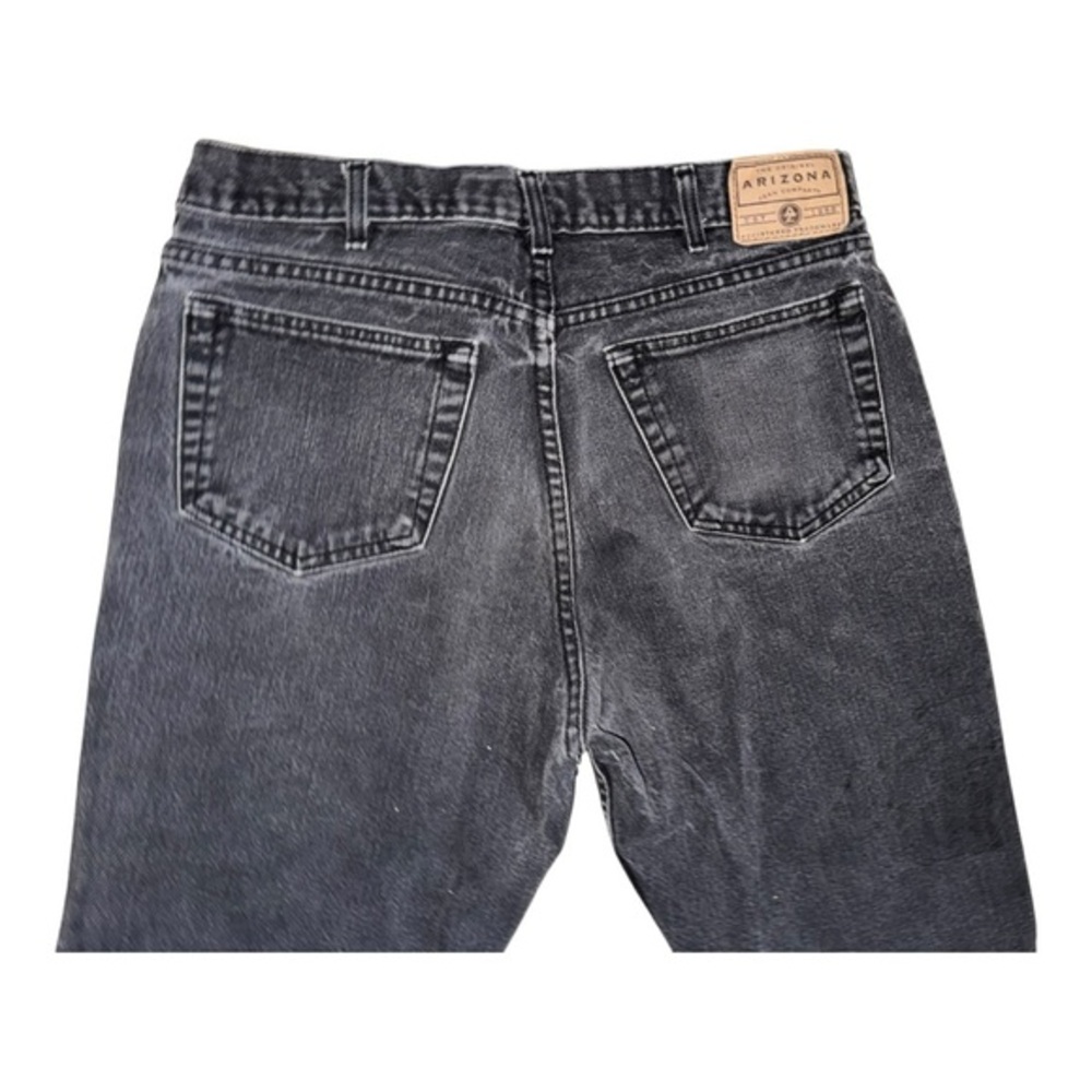 VTG 90s-y2kArizona Jeans Mens Faded/Distressed Black Jeans relaxed‎ fit SZ 36x32